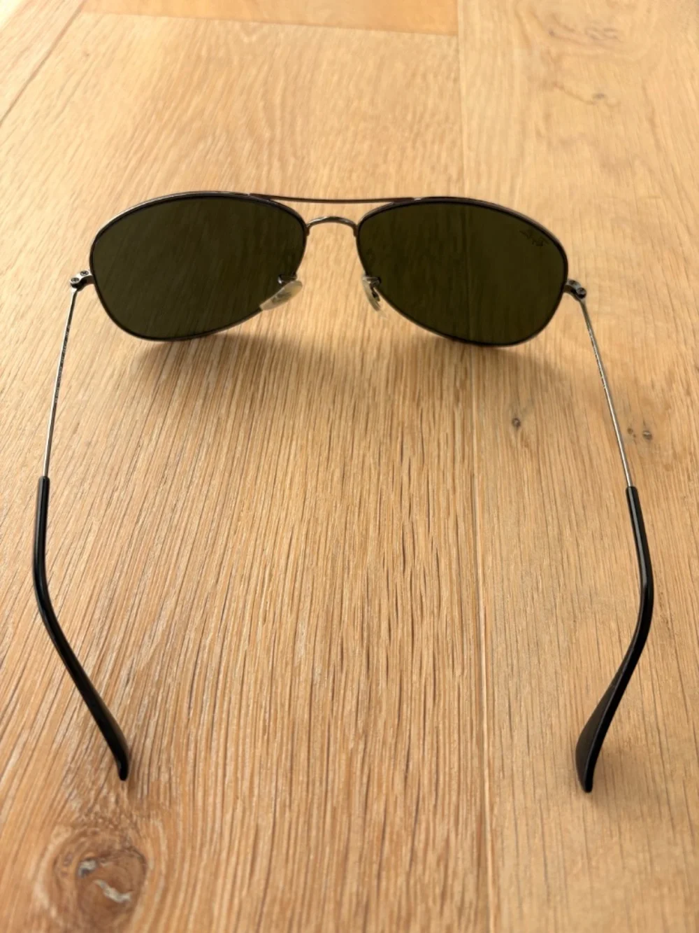 Ray Ban Aviator Dark Colored Sunglasses- Made in Italy